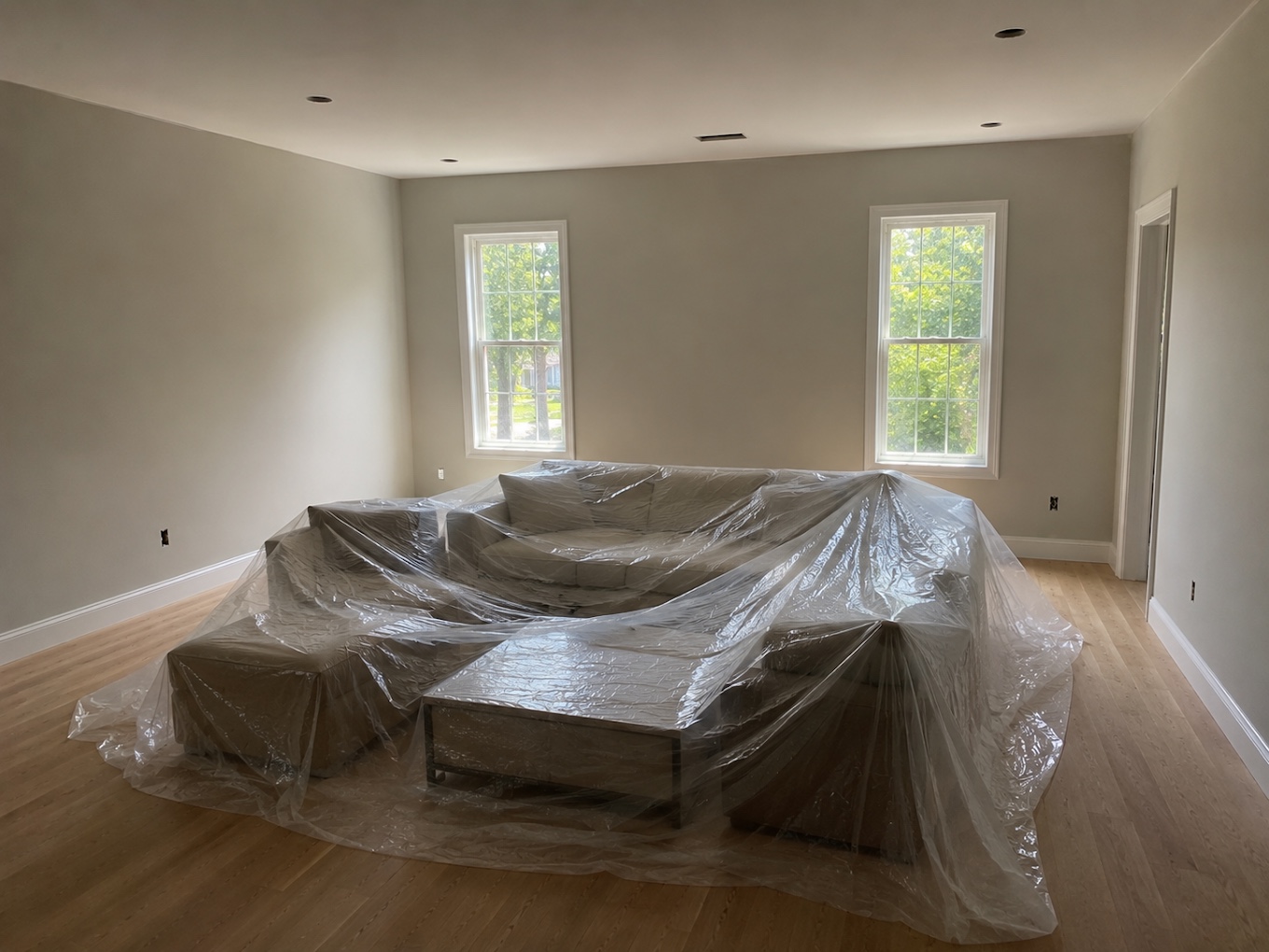 Residential painting and remodeling project